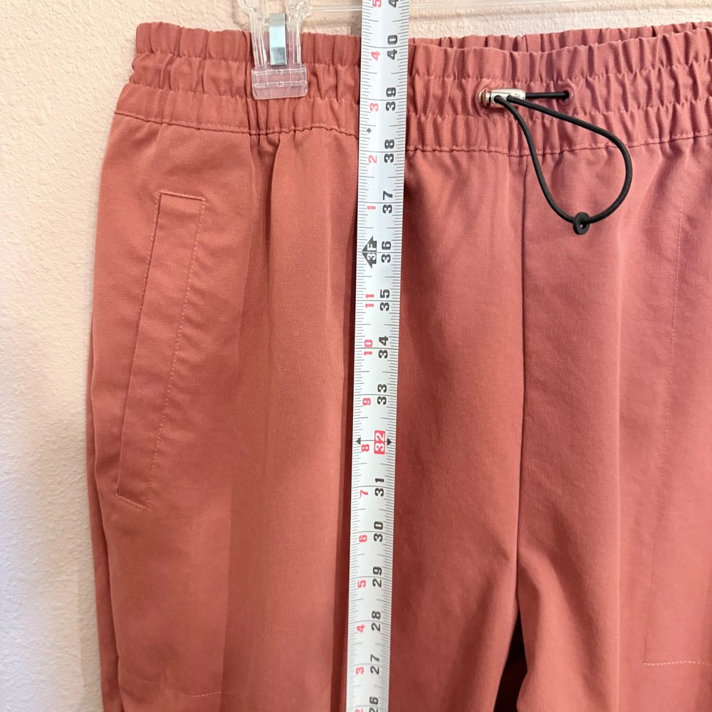 Nike Sportswear Essential Woven Joggers Rose Pink High Rise XL - Picture 8 of 9